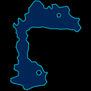 浮遊島(水)の地図B