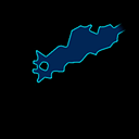 雷の遺跡の地図J